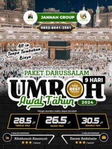 Biaya Umroh Bulan Januari 2024 Travel Jannah Firdaus Travel