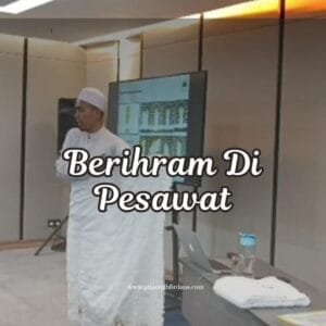 Berihram di Pesawat