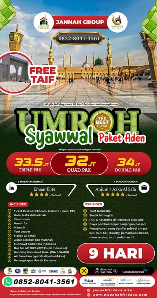 UMROH SYAWAL 2024 ADEN