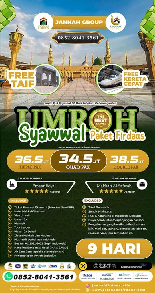 UMROH SYAWAL 2024 FIRDAUS