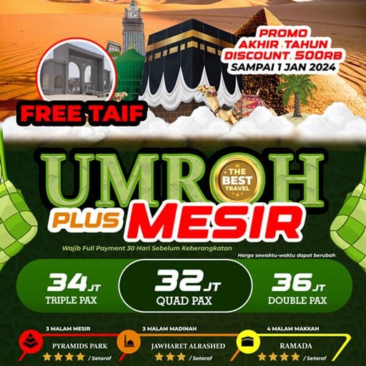 Umroh Plus Mesir Bulan Syawal April Pt Jannah Firdaus