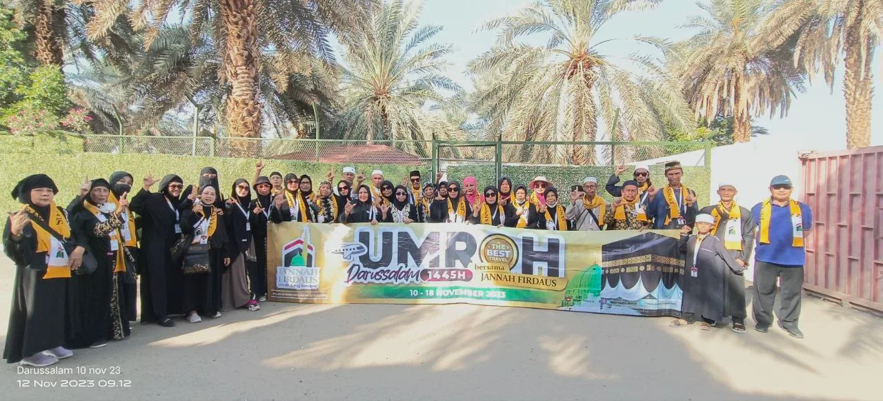 Jamaah Umroh 10 November 2023 Plus Mesir Kebun Kurma