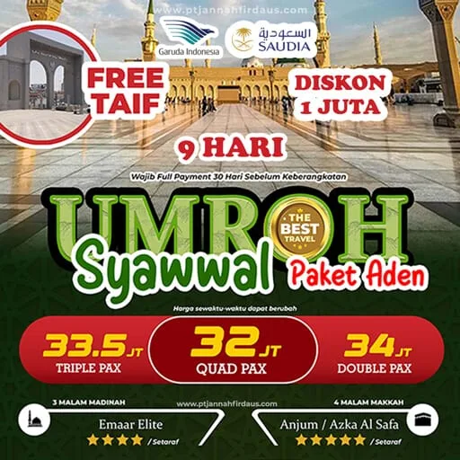 Umroh Bulan Mei Aden 2024
