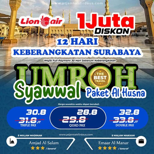 Umroh Bulan April Surabaya April 2024