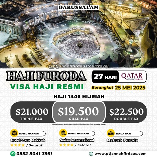 Haji Furoda 2025 Jannah Firdaus Visa Haji Furoda Resmi Darussalam