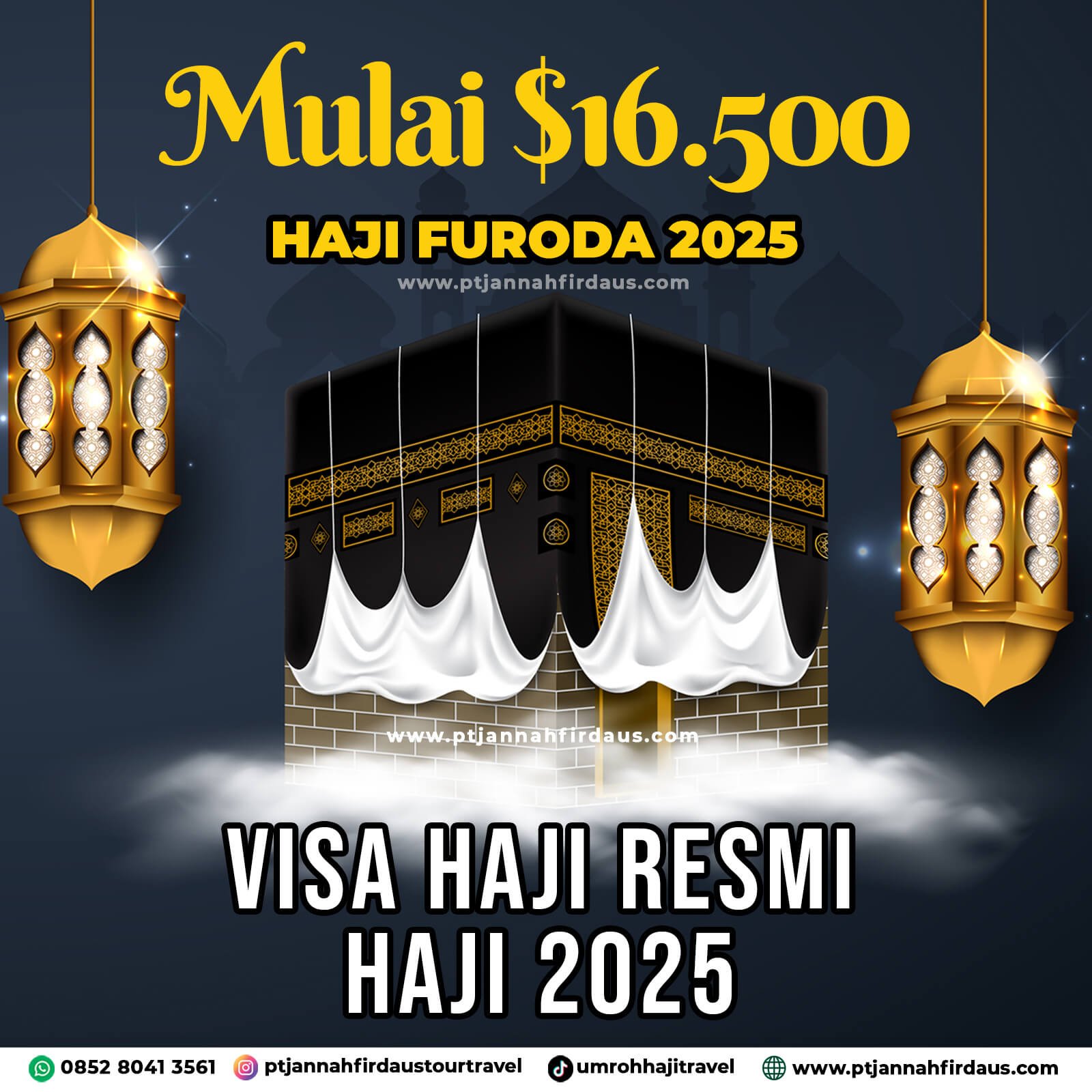 Haji Furoda 2025 Jannah Firdaus Visa Haji Resmi Haji Tanpa Antre 1446H