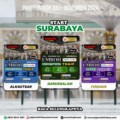 Umroh November 2024 Surabaya