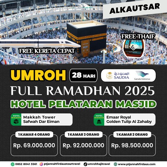 UMROH VIP FULL RAMADHAN 2025 ALKAUTSAR