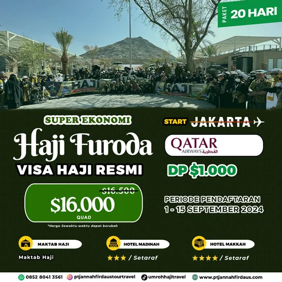 Daftar Haji Furoda 2025 Periode September 2 Haji Furoda 2025 Promo September ekonomi