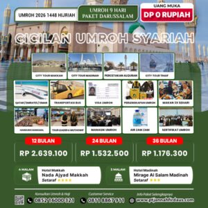 cicilan umroh syariah 2026 darussalam 1448 hijriah
