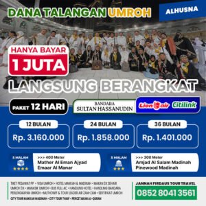 Cicilan Umroh Syariah Makassar Alhusna 2024 2025