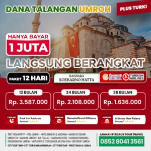 Cicilan Umroh Syariah Plus Turki 2024 2025