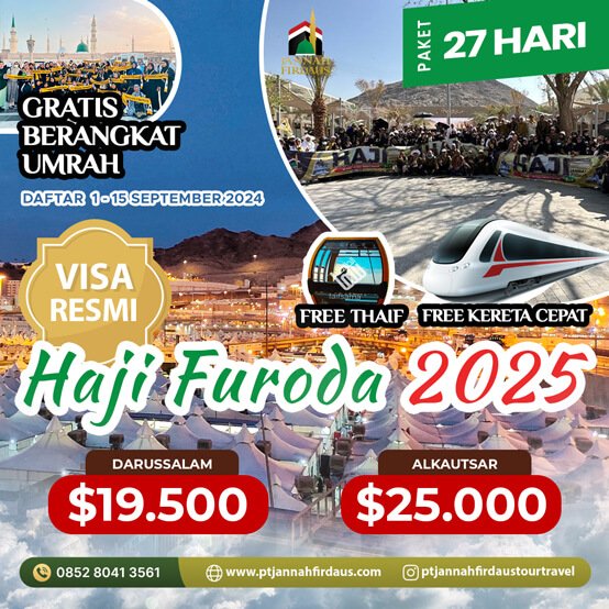 Daftar Haji Furoda 2025 Periode September