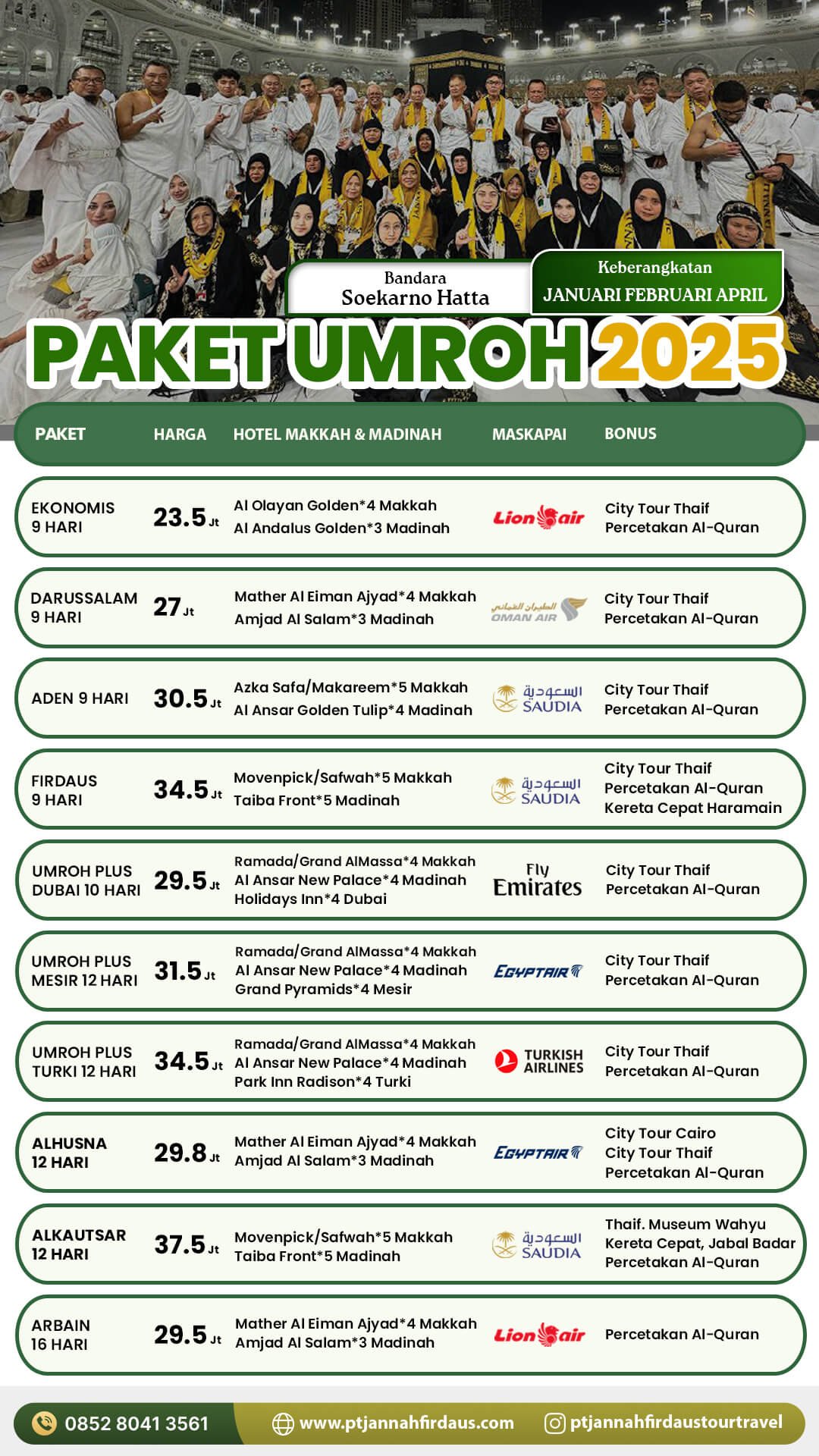 Paket Umrah 2025