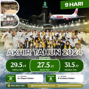 Paket Umroh Bulan Desember Promo 2024