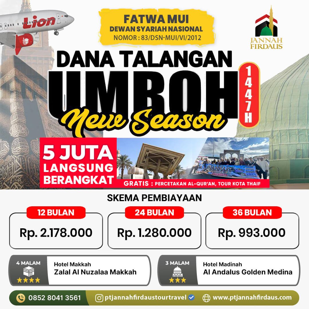 dana talangan umroh 1447H