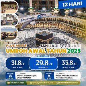 paket umroh januari februari 2025 alhusna