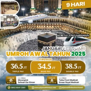 paket umroh januari februari 2025 firdaus