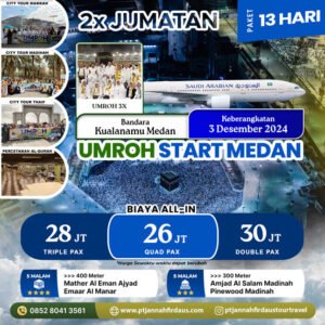 umroh medan desember 2024