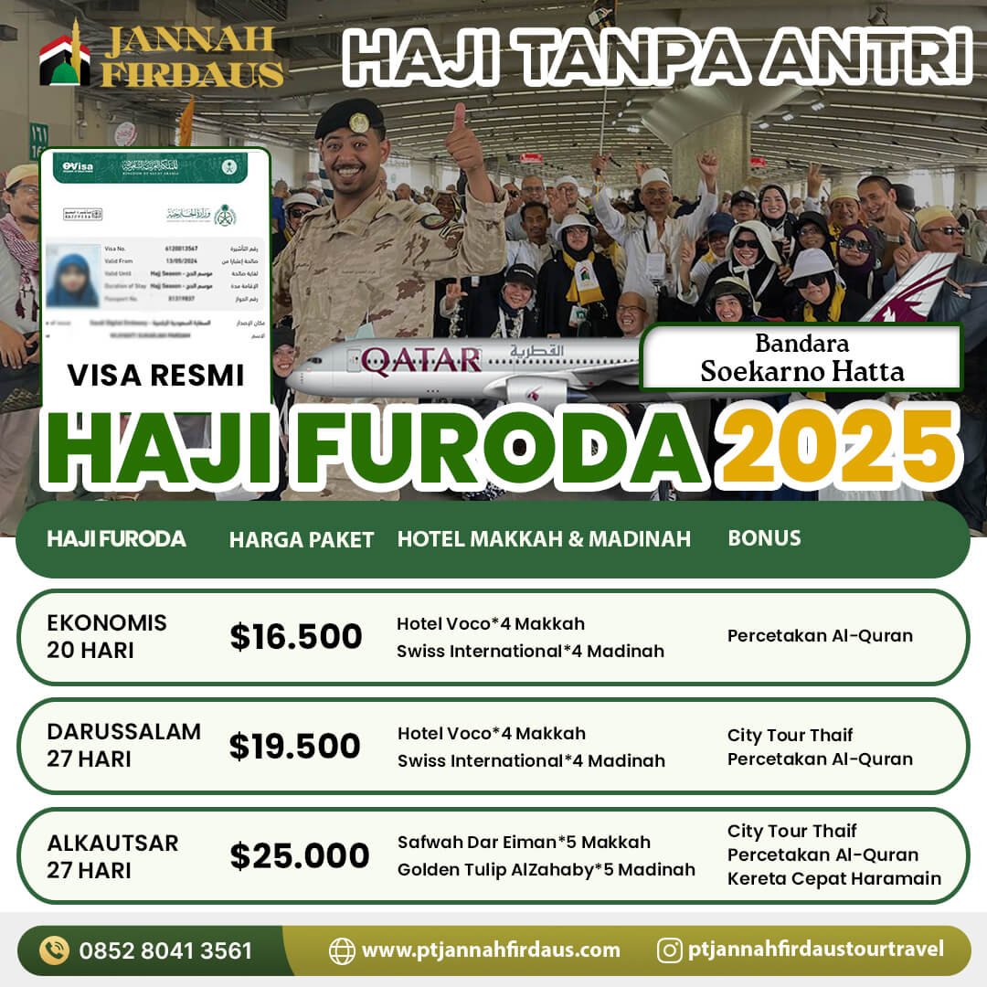 Haji Furoda 2025 Haji Tanpa Antri 2025 Jannah Firdaus Travel