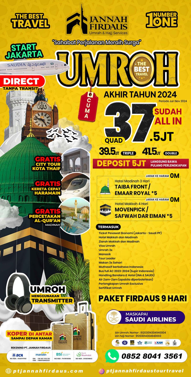 paket umrah desember 2024 firdaus