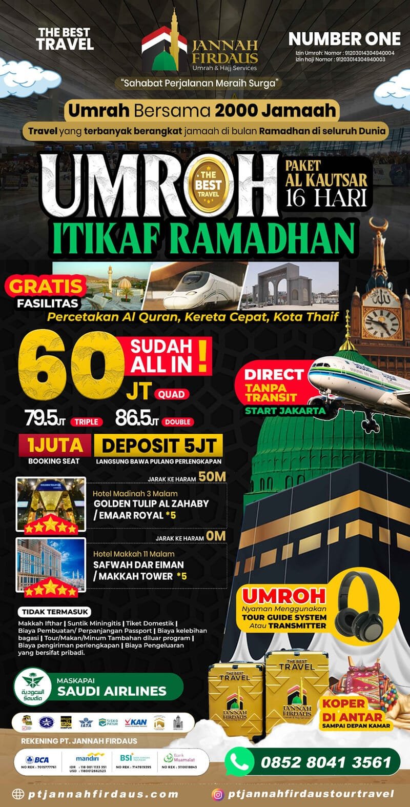 umroh itikaf ramadhan 2025 jannah firdaus travel paket alkautsar new