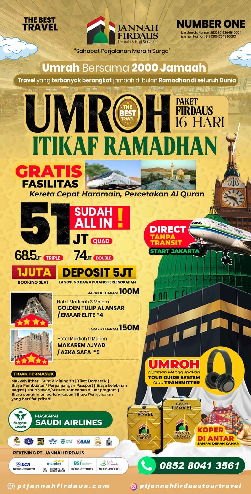 umroh itikaf ramadhan 2025 jannah firdaus travel paket firdaus new