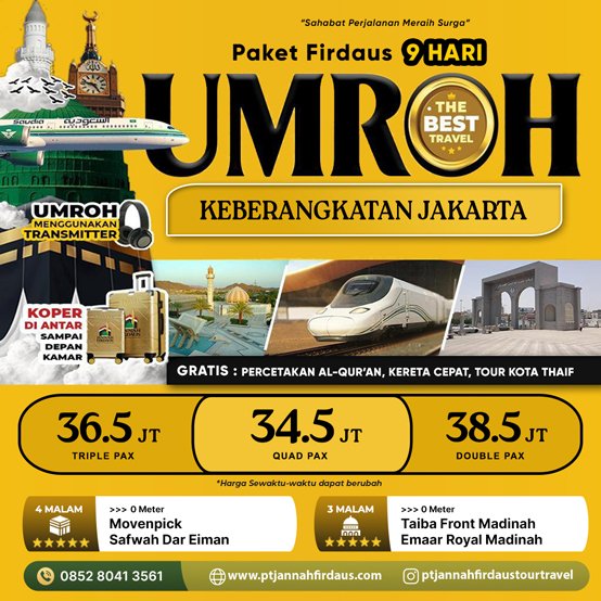 umrah firdaus 2025 1446H