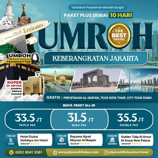 Umrah Plus Dubai 2025 1447 Hijriah