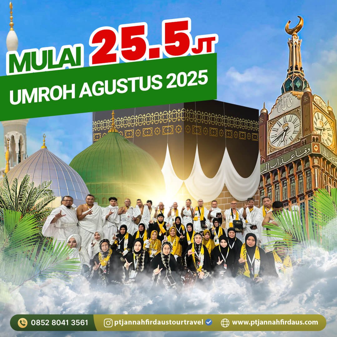 umroh agustus 2025 1447 hijriah