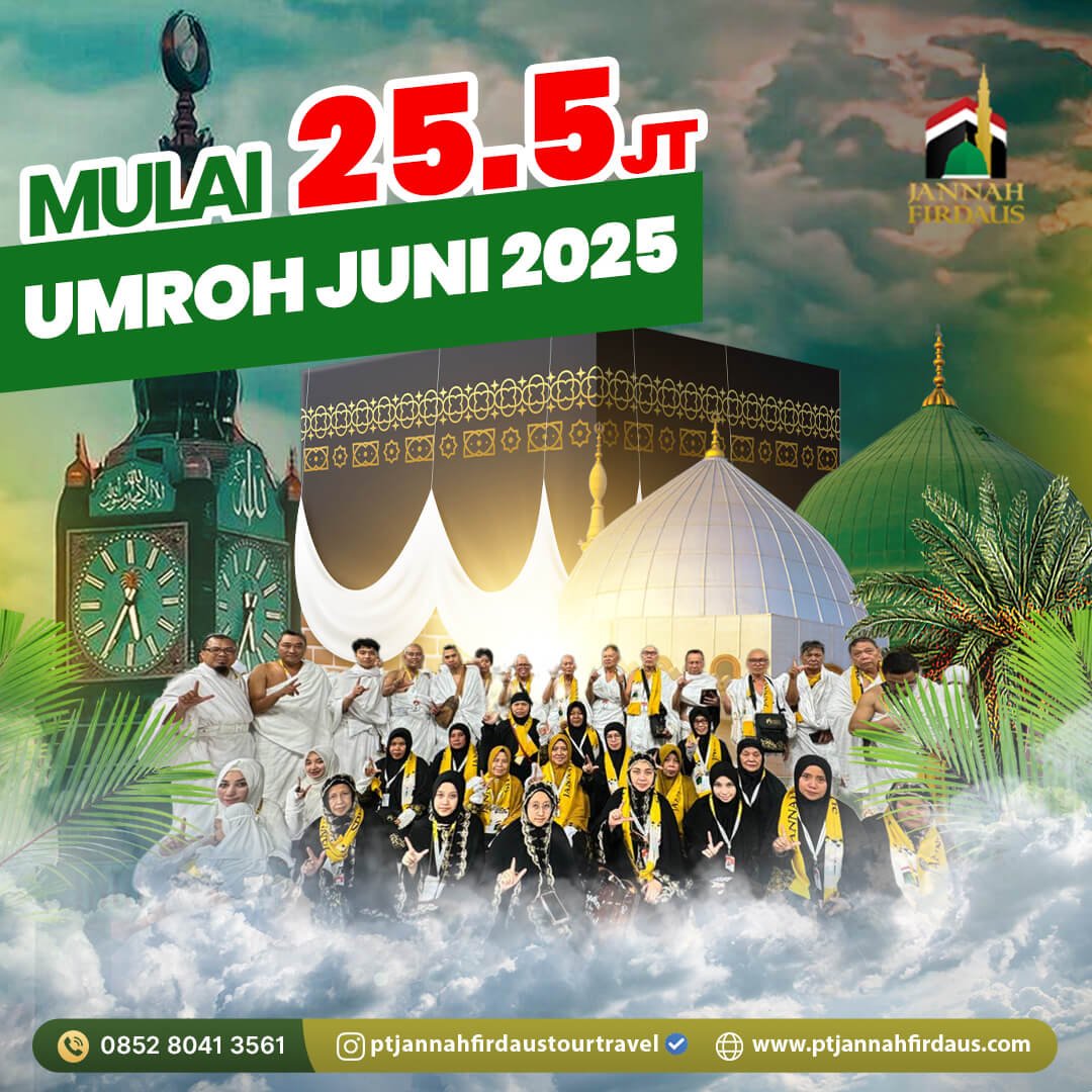 umroh juni 2025 1447 hijriah