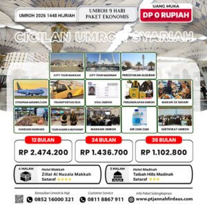 cicilan umroh syariah 2026 ekonomis 1448 hijriah