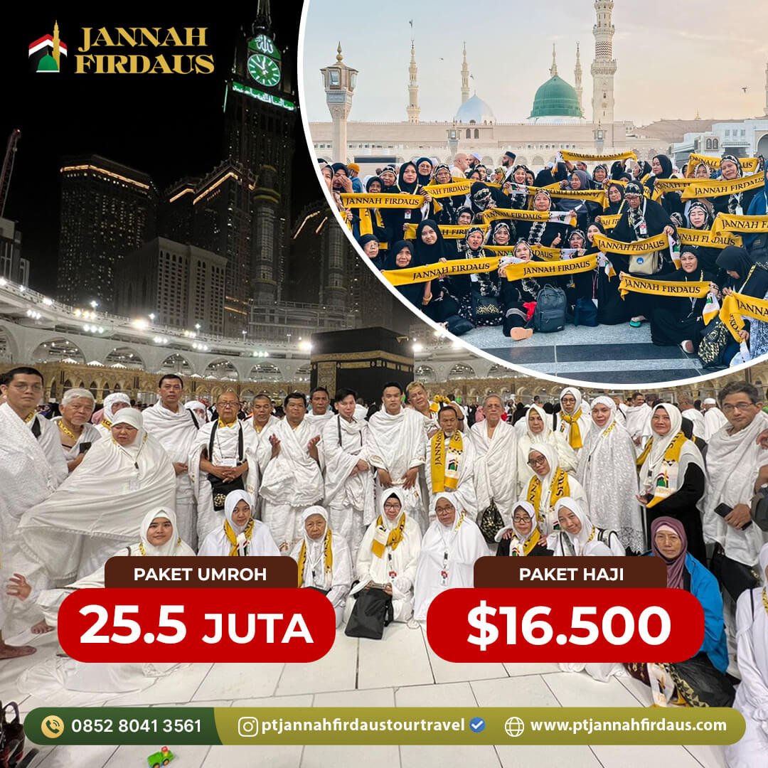 Paket Jannah Firdaus 2025 2026 13 paket jannah firdaus 2025