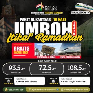 umroh akhir ramadhan 2026 itikaf alkautsar