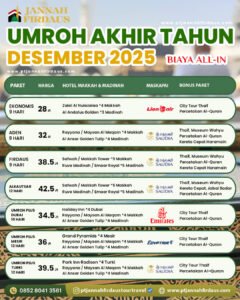 umroh desember 2025 1447 hijriah