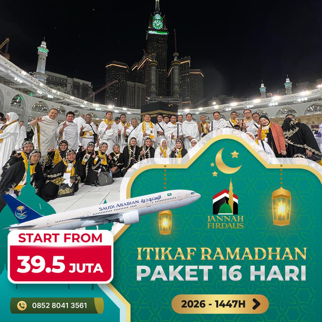 Harga Umroh Itikaf Ramadhan 2026 9 umroh itikaf ramadhan 2026