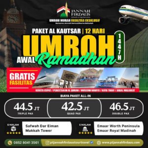 umroh awal ramadhan 2026 alkautsar