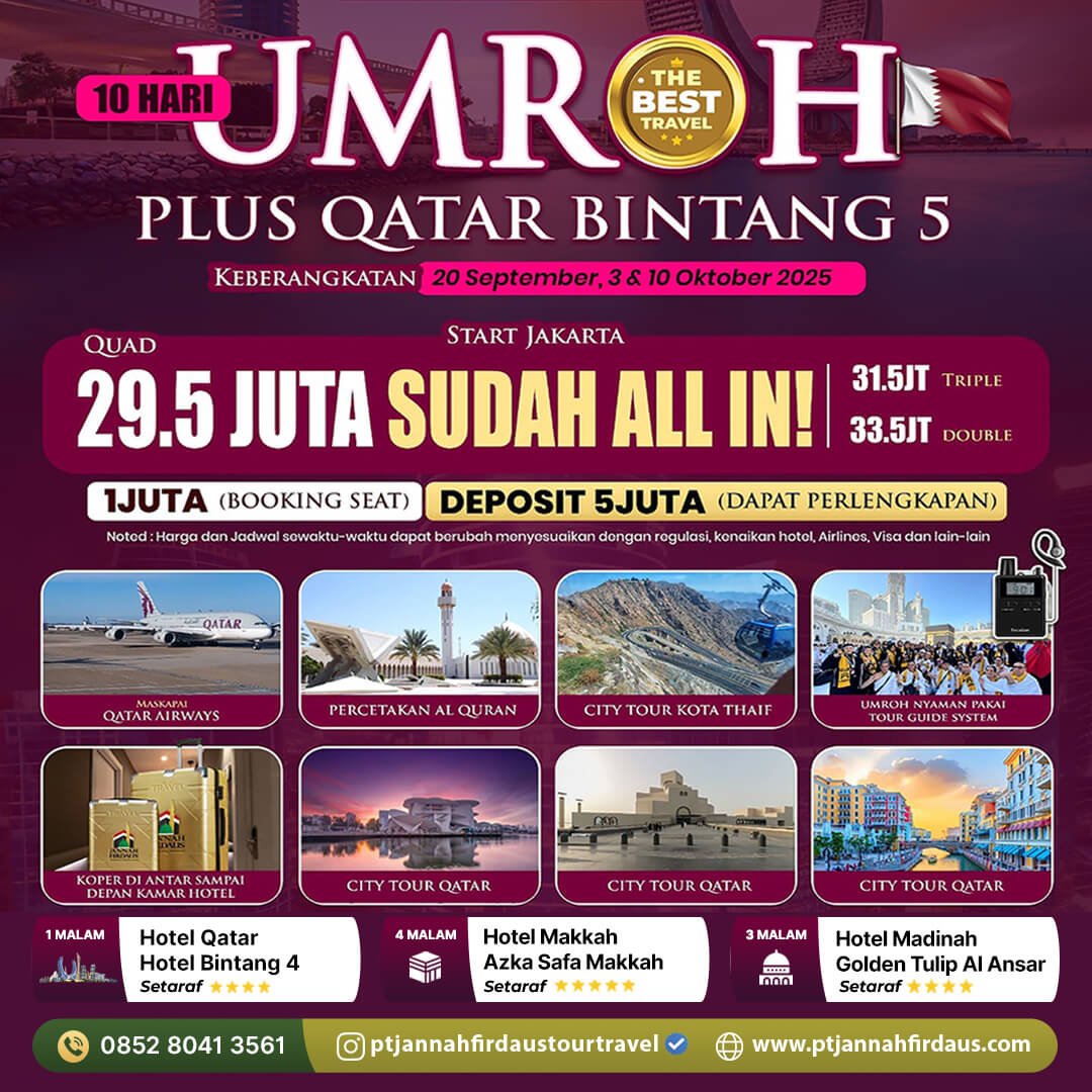 Umroh Plus Qatar 2025