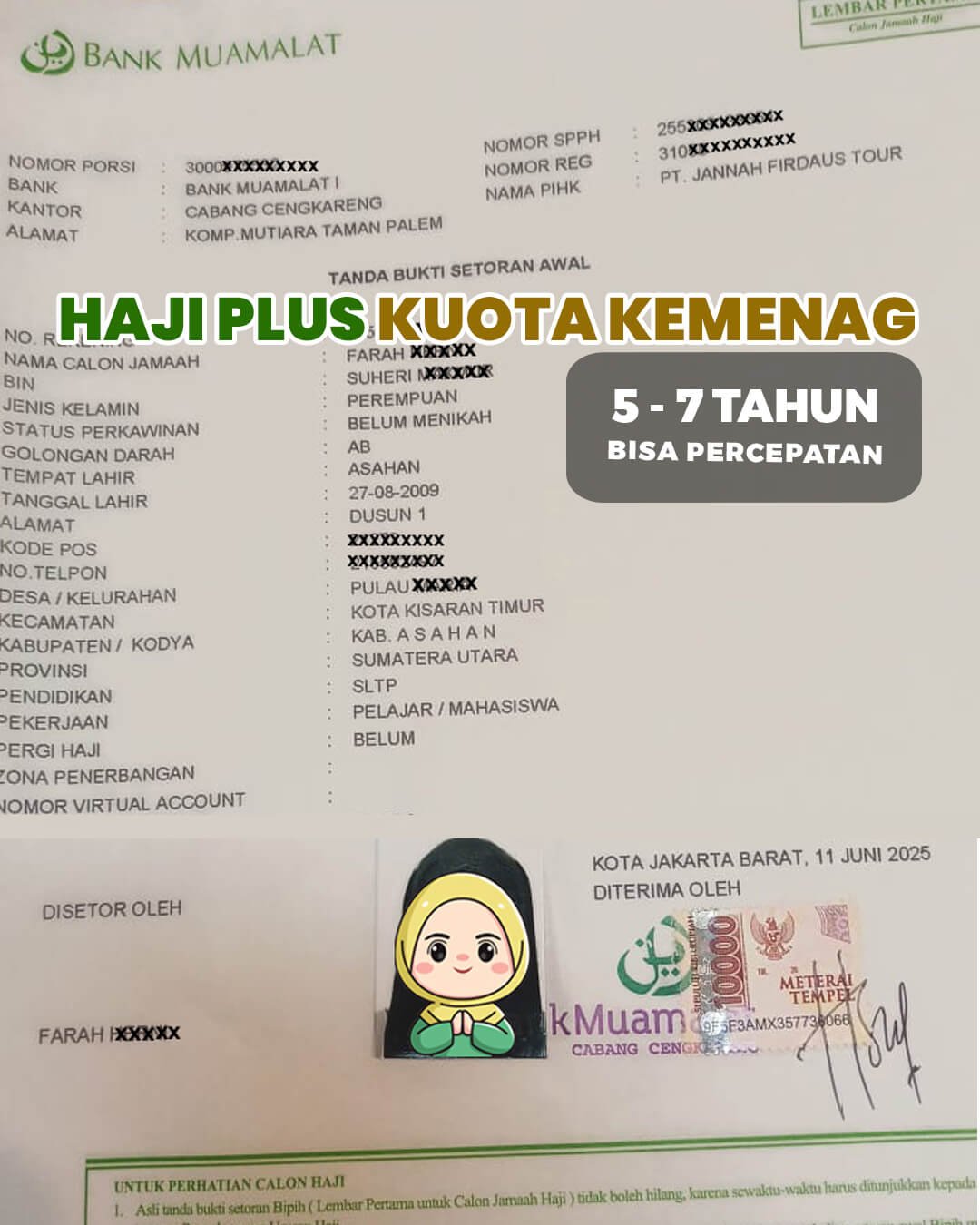 Harga Haji Plus KEMENAG RI 2025 2026 3 daftar haji khusus onh plus