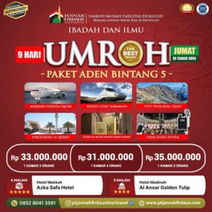 paket umroh 2026 aden januari februari