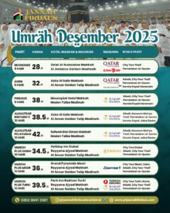 umroh desember 2025 jannah firdaus