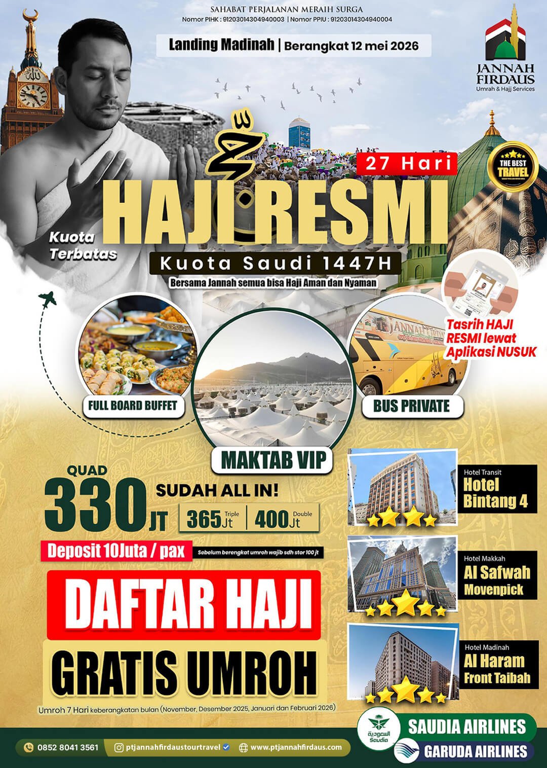 Haji Dakhili 2026 2 Haji Dakhili 2026 VIP Flyer
