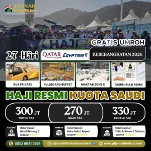 Haji Tanpa Antri Ekonomis 2026 Kuota Haji Saudi