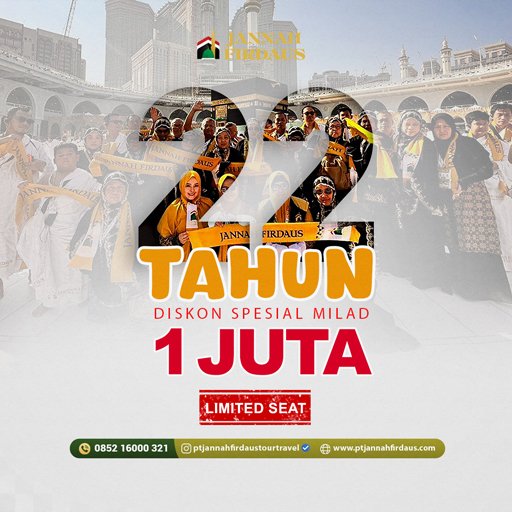 Umroh Promo 2025 Spesial Milad Jannah Firdaus