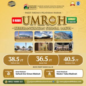 Umroh Syawal 2026 Firdaus Jannah Firdaus Tour Travel