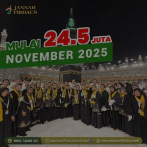 umroh november 2025 jannah firdaus 1447 hijriah