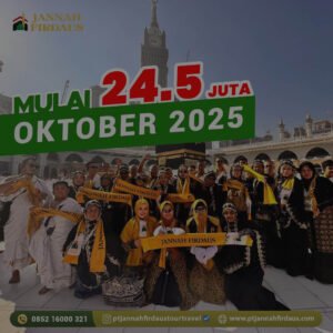 umroh oktober 2025 jannah firdaus 1447 hijriah