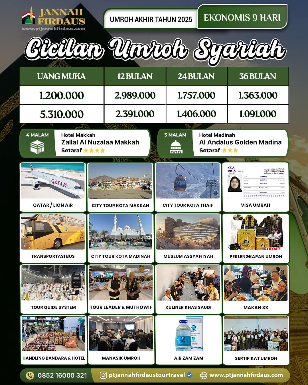 cicilan umroh syariah akhir tahun 2025 ekonomis