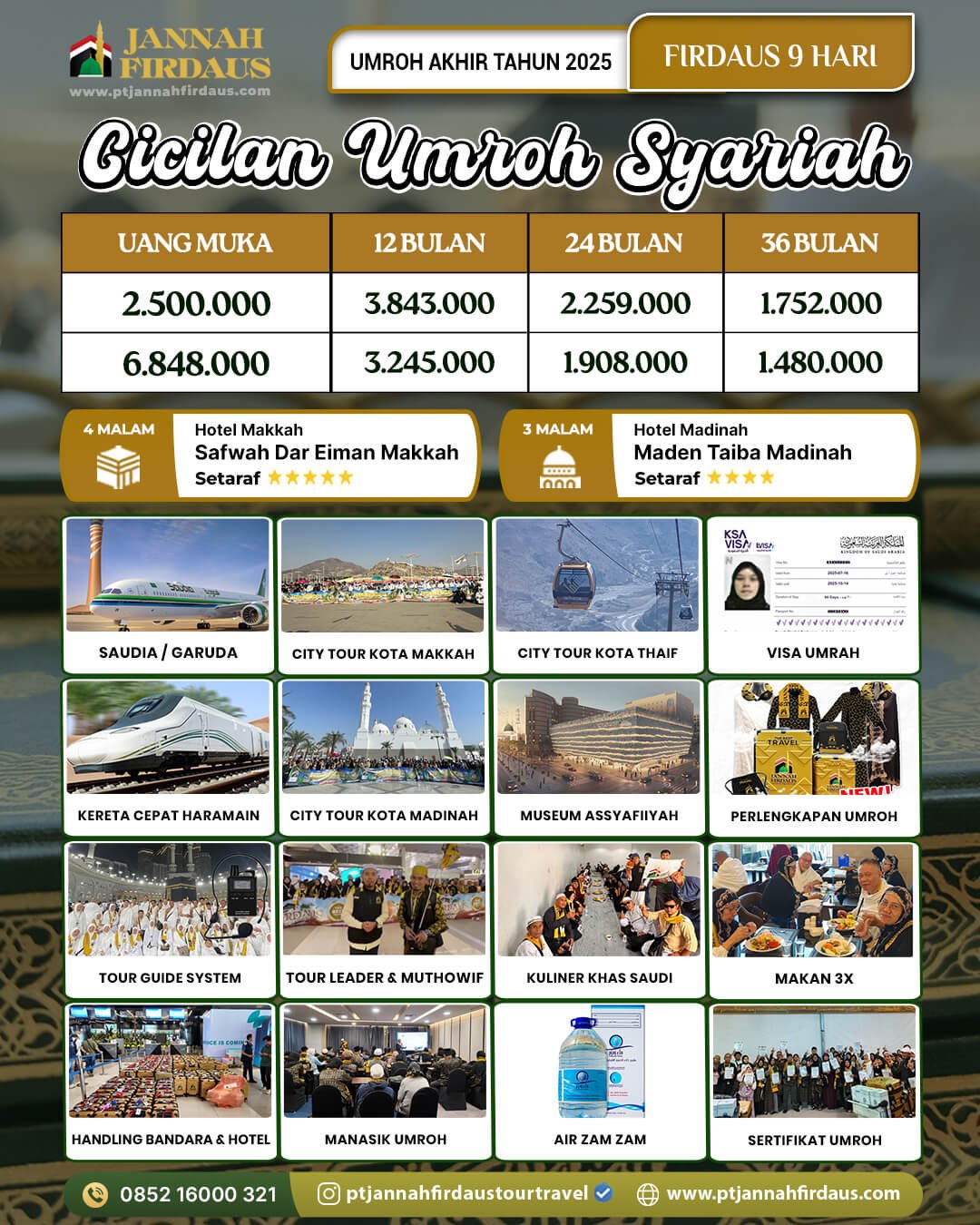 cicilan umroh syariah akhir tahun 2025 firdaus