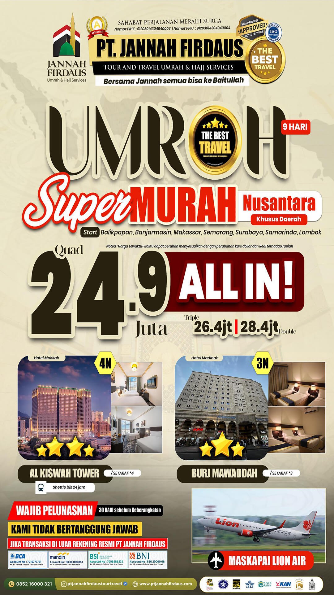 umroh 2025 murah indonesia
